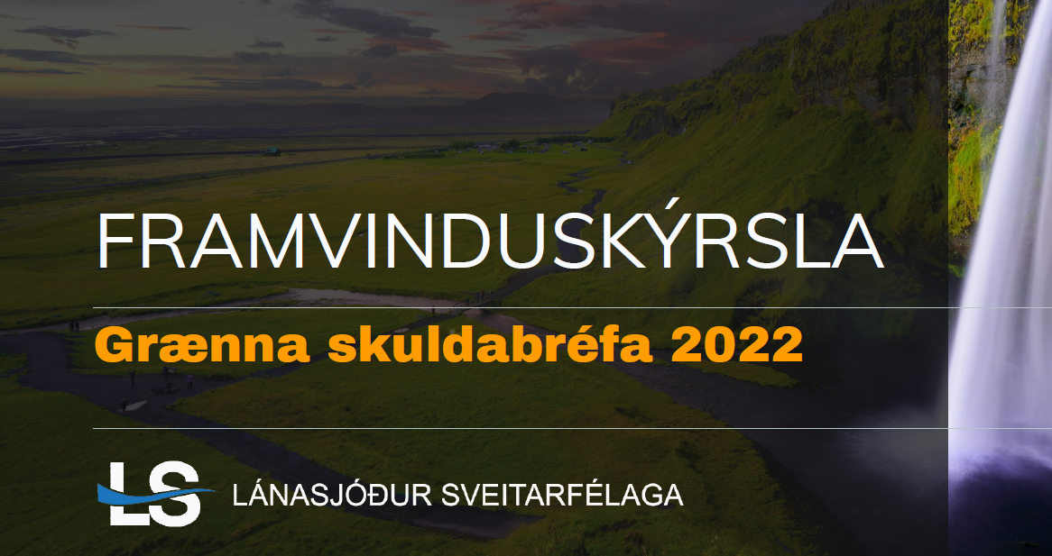 Framvinduskýrsla grænna útlána 2022